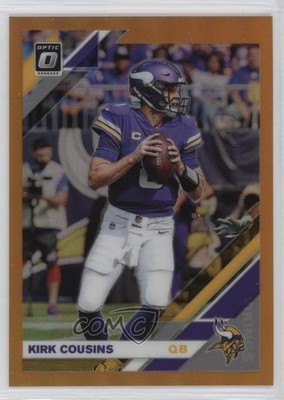 2019 Panini Donruss Optic Orange Prizm 36/199 Kirk Cousins #60 0nr3