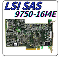 LSI 9750-16i4e 3Ware Megaraid 6Gbs SAS/SATA PCIe Raid Controller 512MB