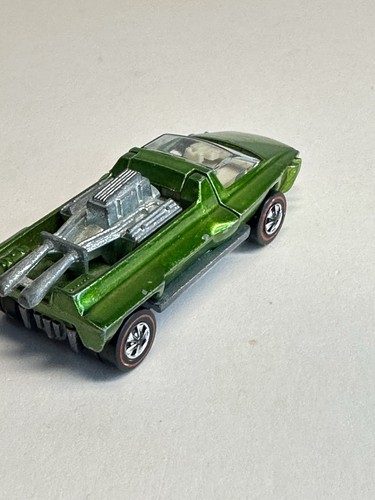 Trasportatore peloso verde chiaro 1969 Redline Hot Wheels Mattel vintage - Foto 21 di 24