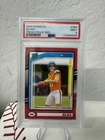 2024 Panini Donruss - Rated Rookie Bo Nix #369 Press Proof Red (RC) PSA 9
