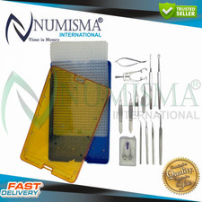 Ophthalmic Cataract Eye Micro Surgery Kit 12 Pcs Surgical Instruments Set | CE