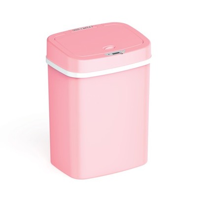 Nine Stars Plastic 3.1 Gallon Motion Sensor Trash Can