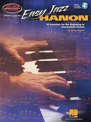 Easy Jazz Hanon: 50 Exercises For The Beginning To Intermediate Pianist (Mu ...