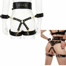 BDSM kit sadomaso cintura croce polsini ganci HARD bondage Alien sexy manette