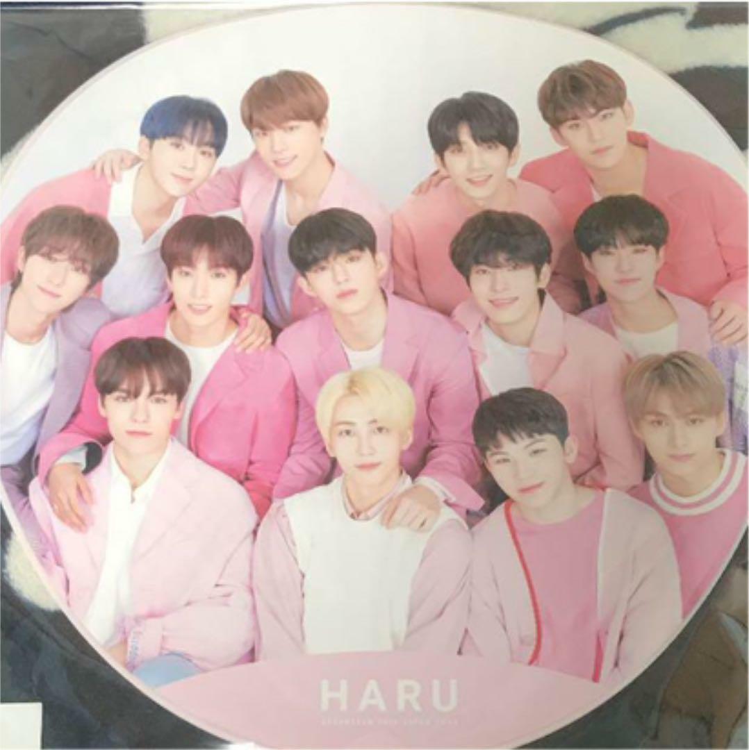 K-POP・アジア SEVENTEEN HARU SEVENTEEN All Members Hand Fan HARU Concert Official K-Pop