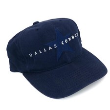 Vintage 90's Dallas Cowboys Snapback Hat NFL American Needle Small Script Logo