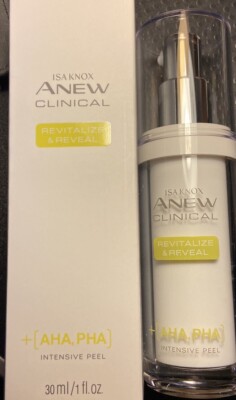 AVON ISA Knox Anew Clinical Revitalize and Reveal Intensive Peel 1 fl oz