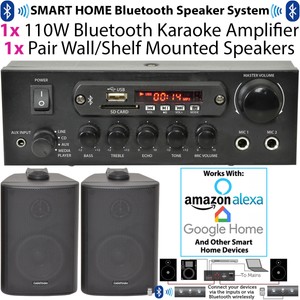bluetooth amplifier and speakers
