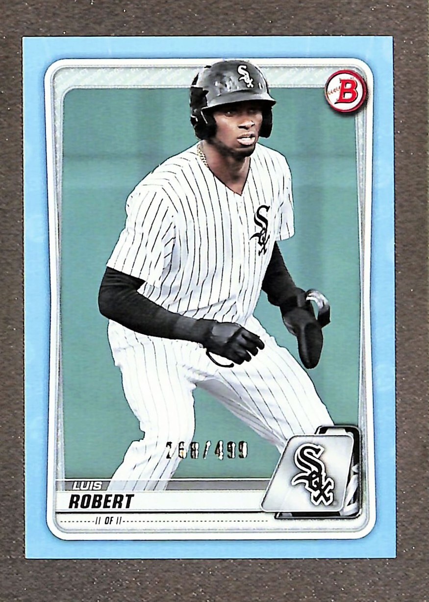 2020 Bowman Prospects Sky Blue #BP-150 Luis Robert Rookie /499