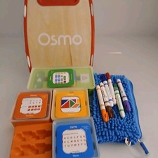 Osmo GAMES LOT & Osmo Dry Erase Board, Marker...