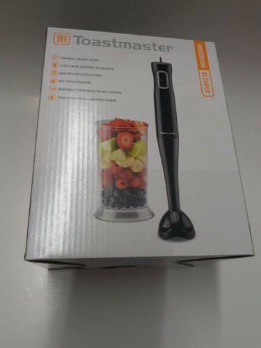 toastmaster immersion hand blender mixer black