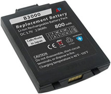 Black Battery for Vocera Communications Badge  800 Mah  Lithium Ion Battery
