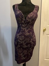 Burgundy Eggplant Body on Dress
