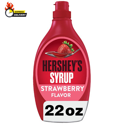 Strawberry Syrup Bottle, 22 Oz