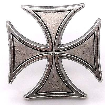 Maltese Cross Concho Snap Set Antique Nickel 1'' 1265-23 Stecksstore