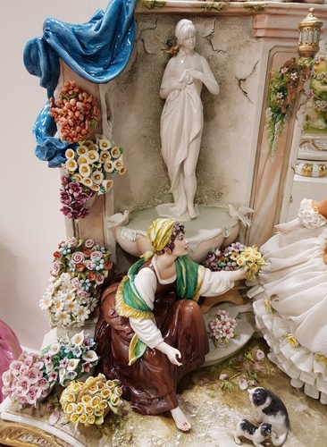 Capodimonte porcelain. Flowers for My Lady. - Picture 9 of 11