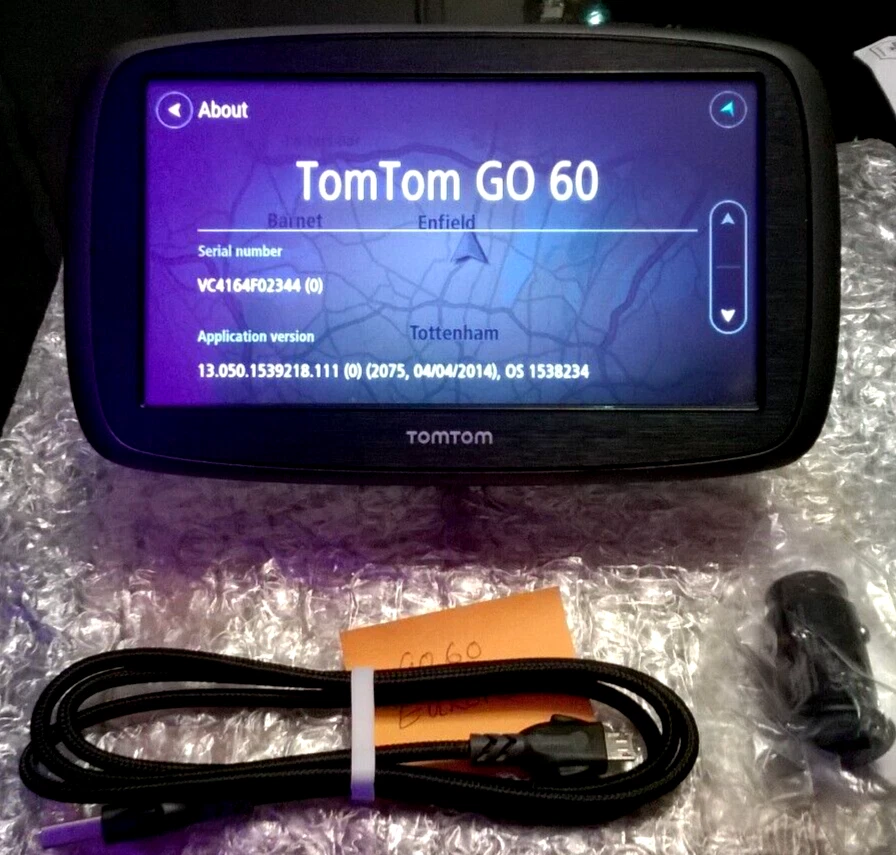 TomTom GO 60 S 6 GPS with Lifetime Map and Traffic Updates