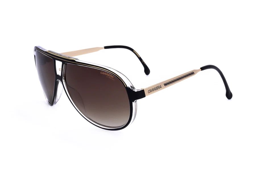 Gafas de sol Carrera para hombre 63 mm negras doradas CA1050-S-2M2-HA