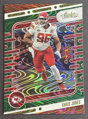 2024 Panini Absolute Football Green Waves Chris Jones #52