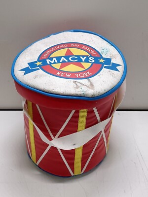 ''Vintage Macy's Thanksgiving Day Parade Trommeltasche mit Plüsch Teddybär - New York''