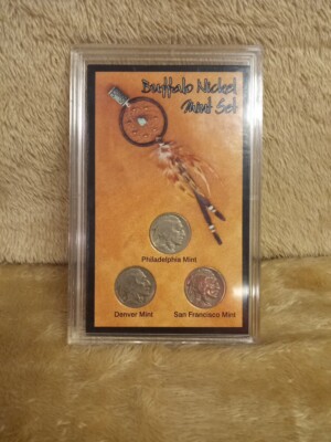 The Morgan Mint 2003 Buffalo Nickel Mint Set w/1928 P,D,&S Buffalo