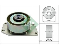 Spannrolle, Keilrippenriemen Ina 531030610 FüR Peugeot 206+