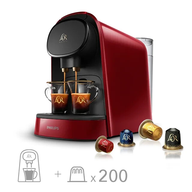 Machine L'Or Barista Philips LM8012/51 à double buse d'extraction et 19 bars de pression