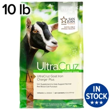 UltraCruz Goat Iron Charge Plus Supplement, 10 lb
