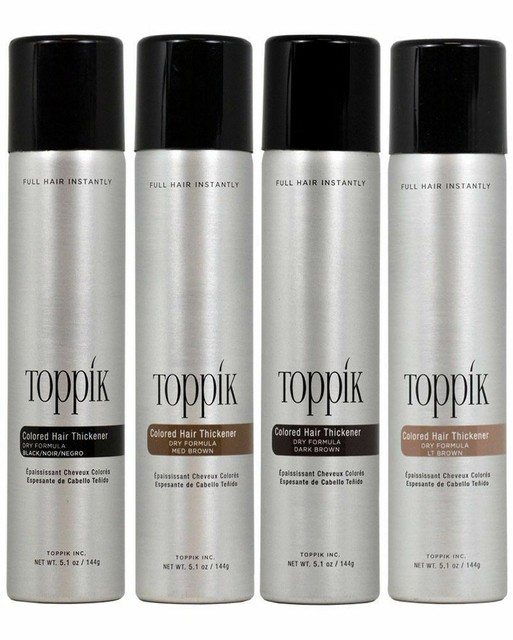 Toppik Fullmore Colored Hair Spray Thickener 5.1oz 4 colors Available