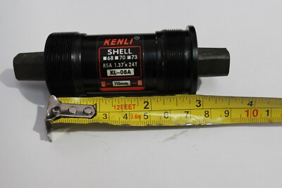 KENLI Bicycle Bottom Central Bracket 110mm Axle 68 mm Shell BSA