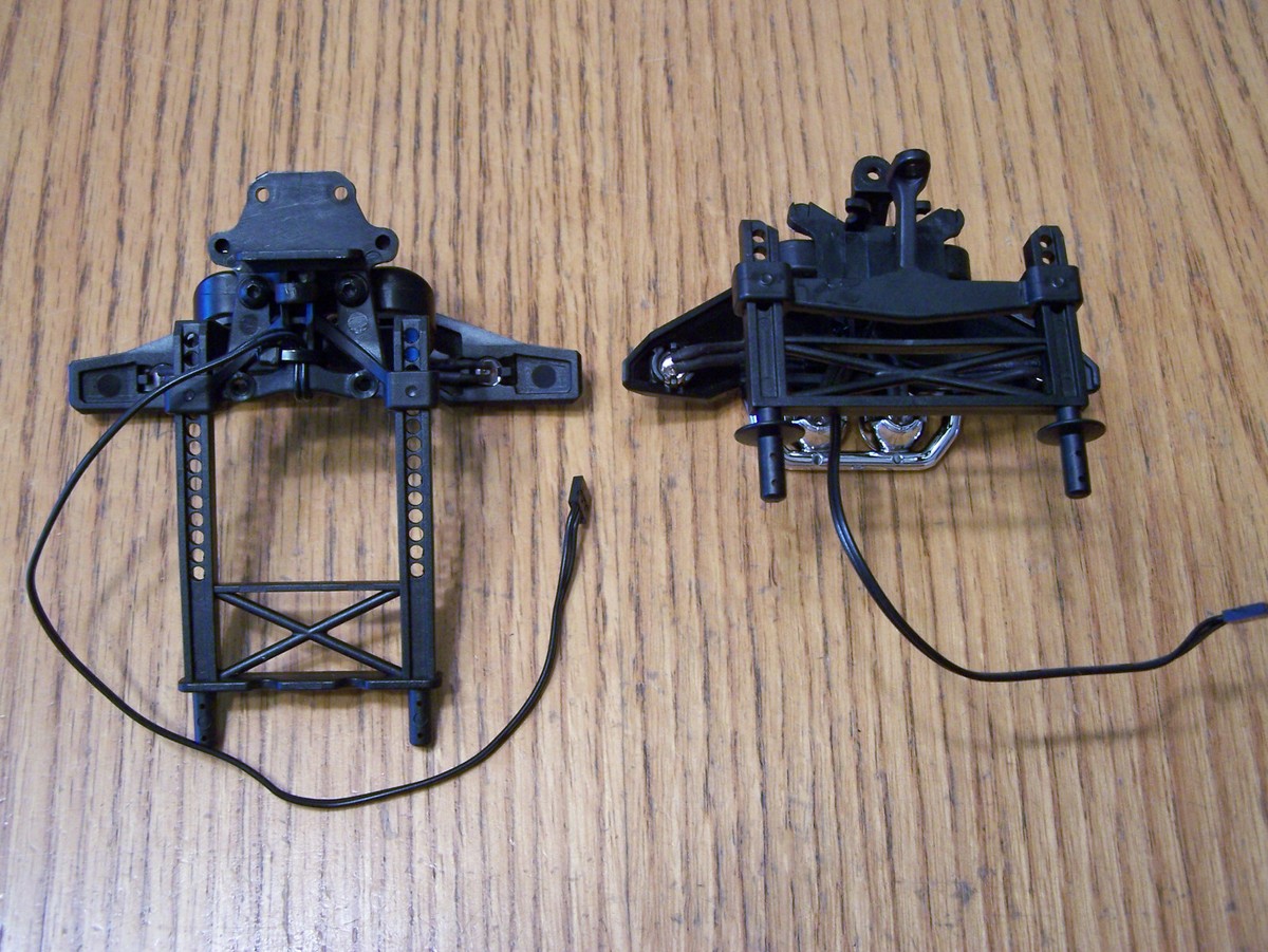 Paraurti posteriore nero HeavyDuty TRAXXAS T-Maxx ed E-Maxx