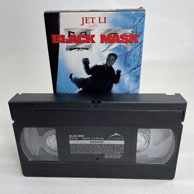 ブラックメイル　VHS　字幕版 Black Mask VHS 1999 Movie Jet Li Kung-Fu Martial Arts Action