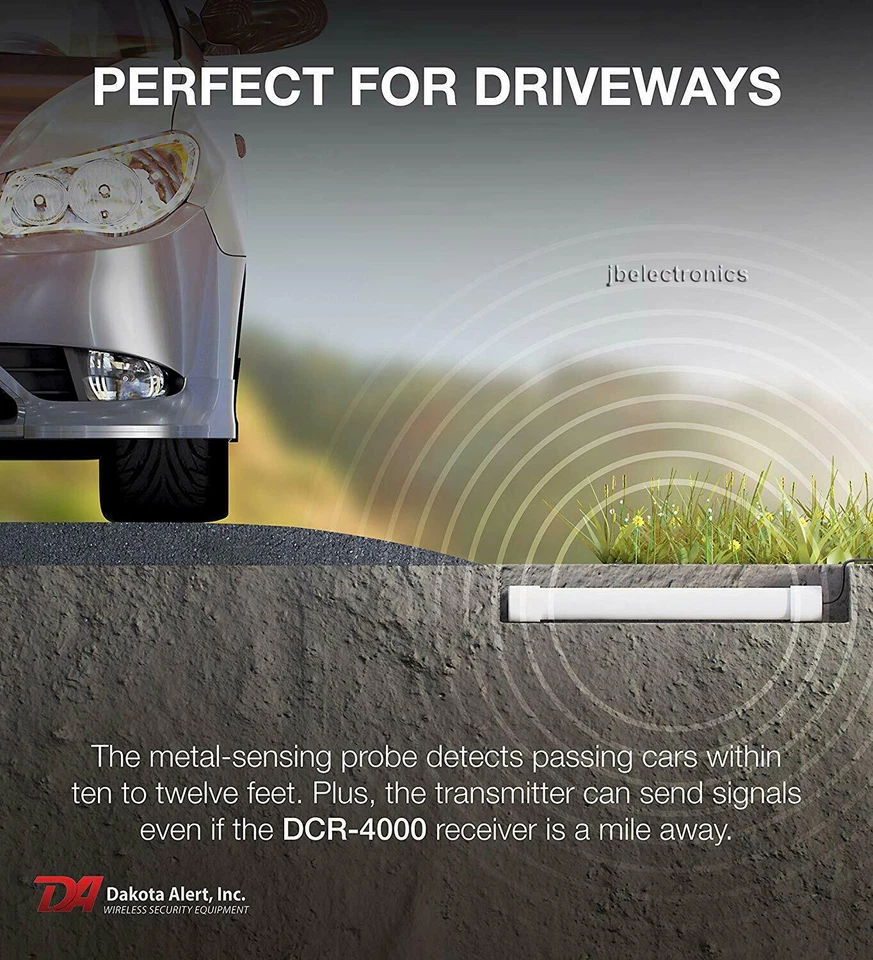 DAKOTA ALERT DCPA-4000 WIRELESS DRIVEWAY PROBE ALARM KIT - Image 3 of 4