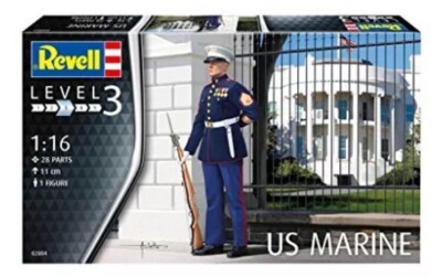 US Marine Figure Kunststoff Kit 1:16 Modell Revell