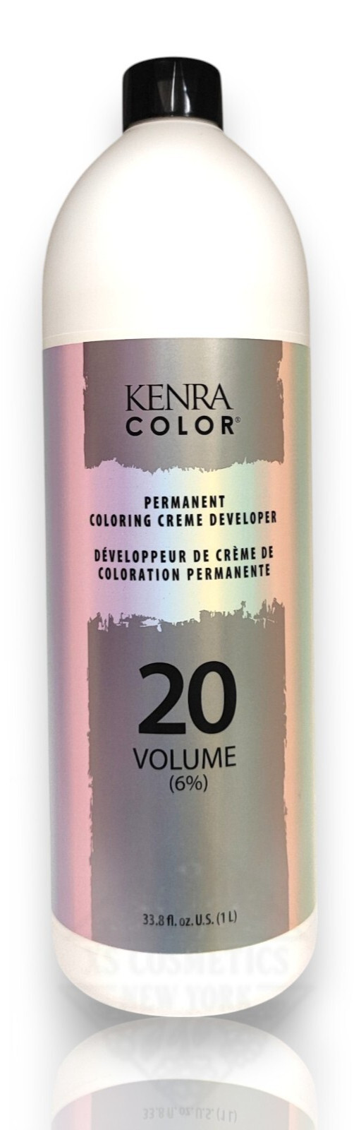 - KENRA PERMANENT COLOR CREME 20,  6% - 33,8