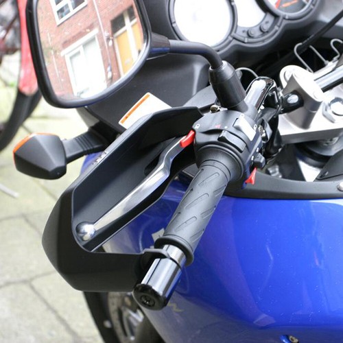 Handguard Kit For Suzuki V-Strom DL650 Knuckle Covers Bar Ends Lever Pivot Bolts - Picture 3 of 19