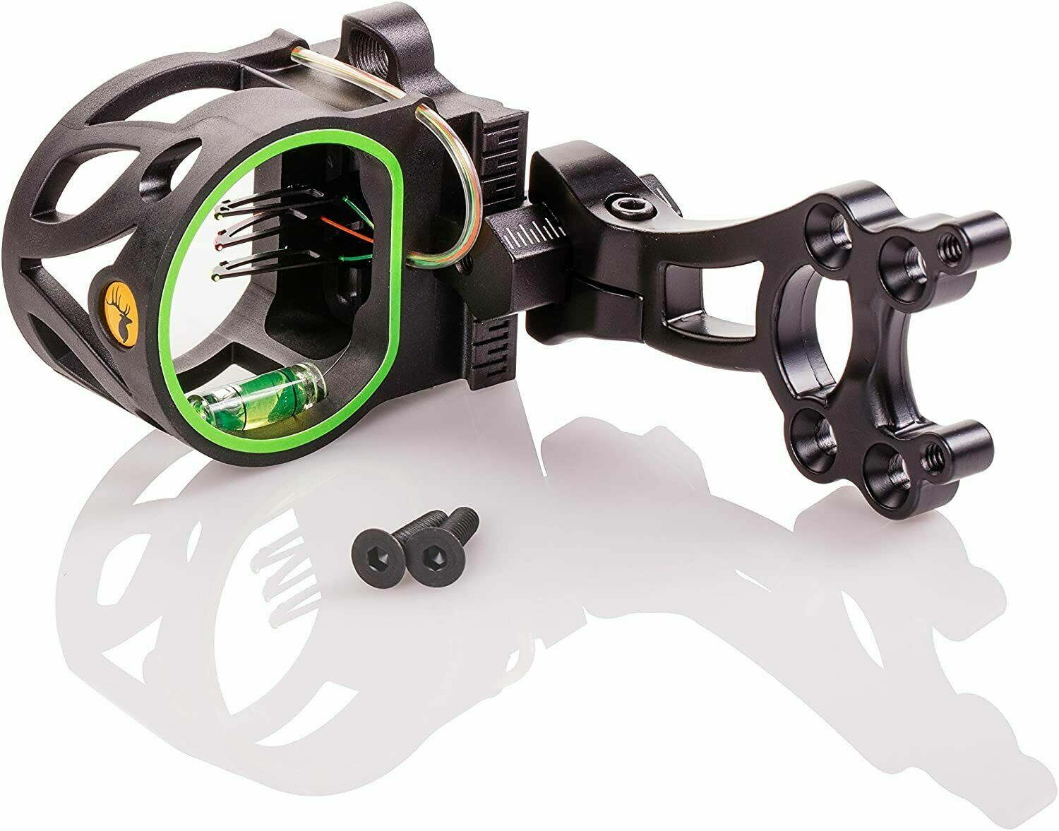 NEW BULK Trophy Ridge Joker 4 Ultra Bright Bow Sight with Bubble Level