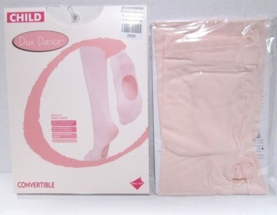 Dance Tights Girls Ballet PINK Convertible Transition Child Toddler SC MC or LC