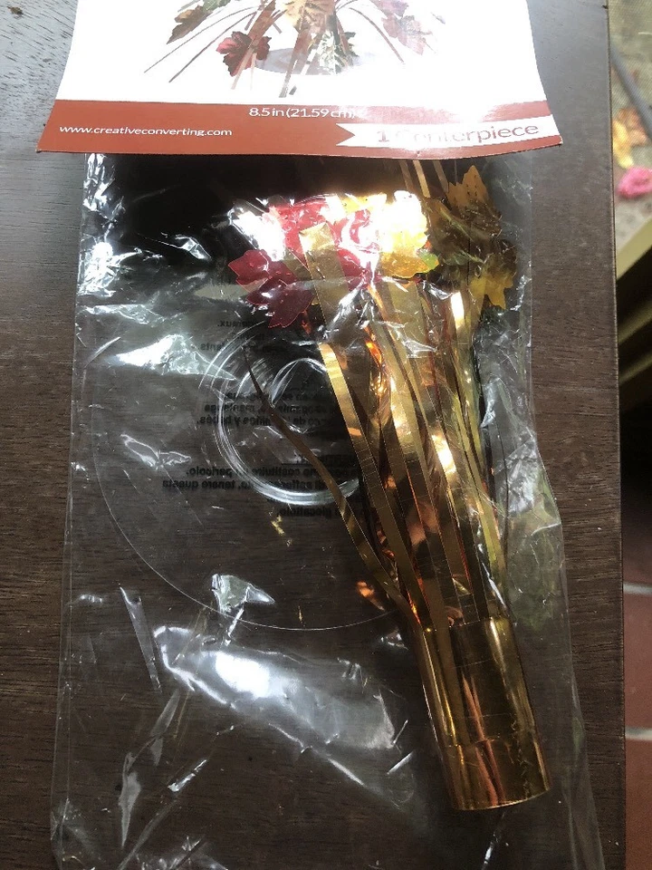 Fall Leaves Mini Cascade Centerpiece Fall Thanksgiving Party Decorations - Image 2 of 3