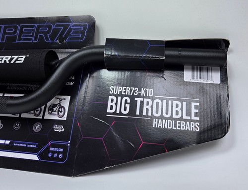 SUPER73-K1D Big Trouble Handlebar 6061 Aluminum 22.5" Kids Bike - Foto 3 di 5