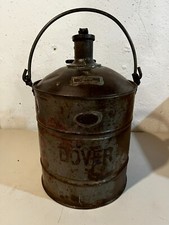 Vintage Dover Underwriters Laboratories Metal Safety Gas Can 5 Gallon Large 