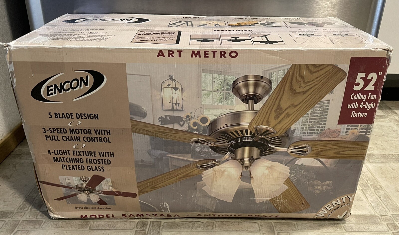 Encon Ceiling Fan Replacement Parts Shelly Lighting