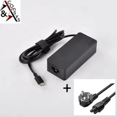 COMSYS Alimentatore 65 W 20 V 3,25 A USB tipo C USB-C per Lenovo ASUS Dell HP Chromebook Xiaomi