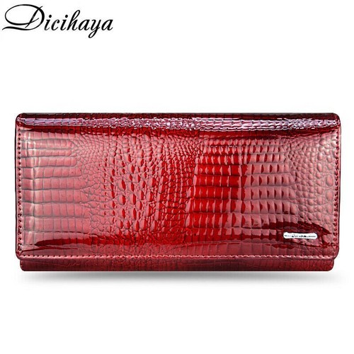 Echte Leder Geldbeutel Geldbörse Portemonnaie für Damen Frauen Woemn wallet - Bild 2 von 11