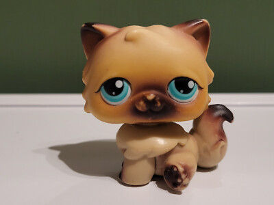 LPS #22 LITTLEST PETSHOP ORIGINAL AUTHENTIC CHAT CAT PERSAN PERSIAN HASBRO 