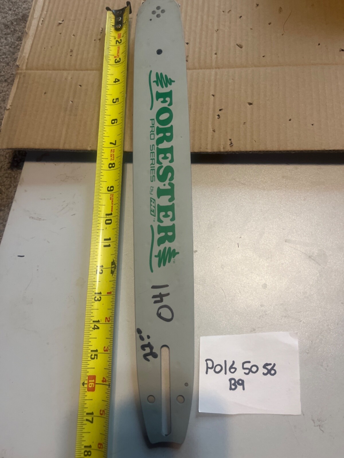 NOS vintage chainsaw po165056 forester bar,vintage chainsaw new nos bar ...