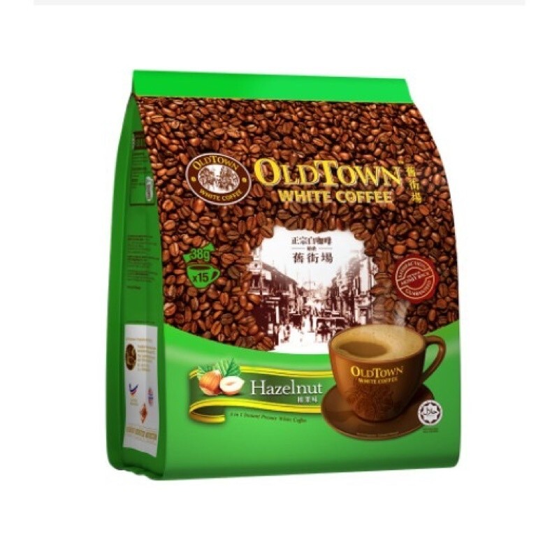 INSTANT COFFEE OLD TOWN WHITE COFFEE 3-IN-1 HAZELNUT | eBay