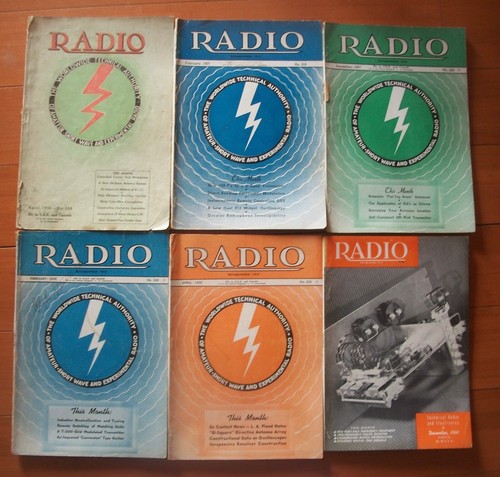 Radio Magazine 6 1930s issues Technical Ham Amateur Short Wave Experimental - Picture 2 of 7