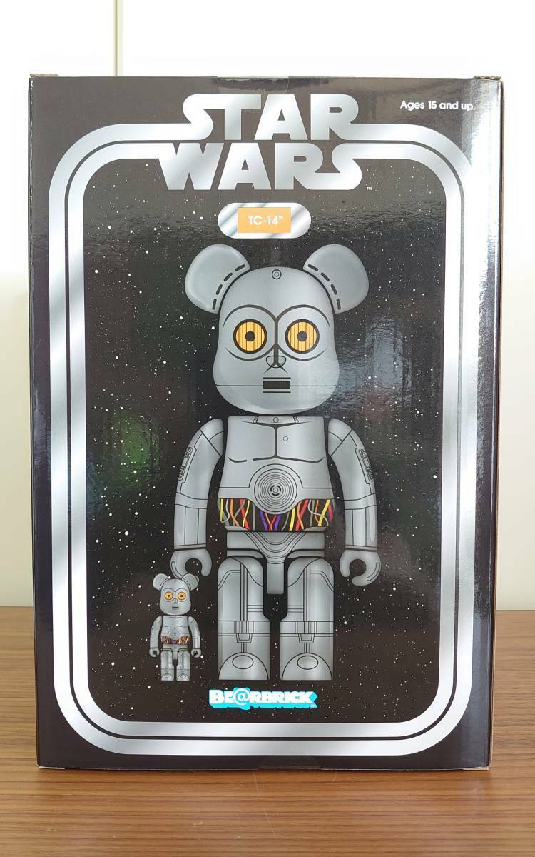 贈り物 BE@RBRICK STAR WARS TC-14 100% 400% メディコムトイ ベア ...