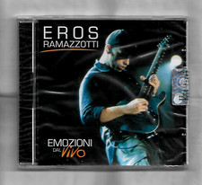 EROS RAMAZZOTTI - Emozioni dal Vivo - CD SIGILLATO LIMITED EDITION Promo Wind